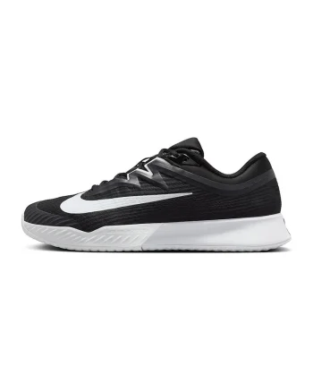 Pantofi Zoom Vapor Pro 3 pentru tenis pe teren dur, Alb/Negru