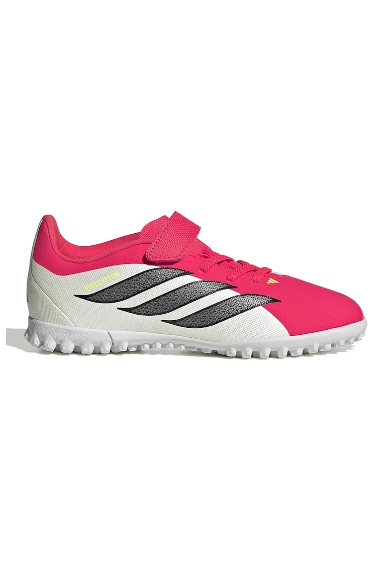 Pantofi pentru fotbal Predator Club, Negru/Rosu vermillion/Alb murdar