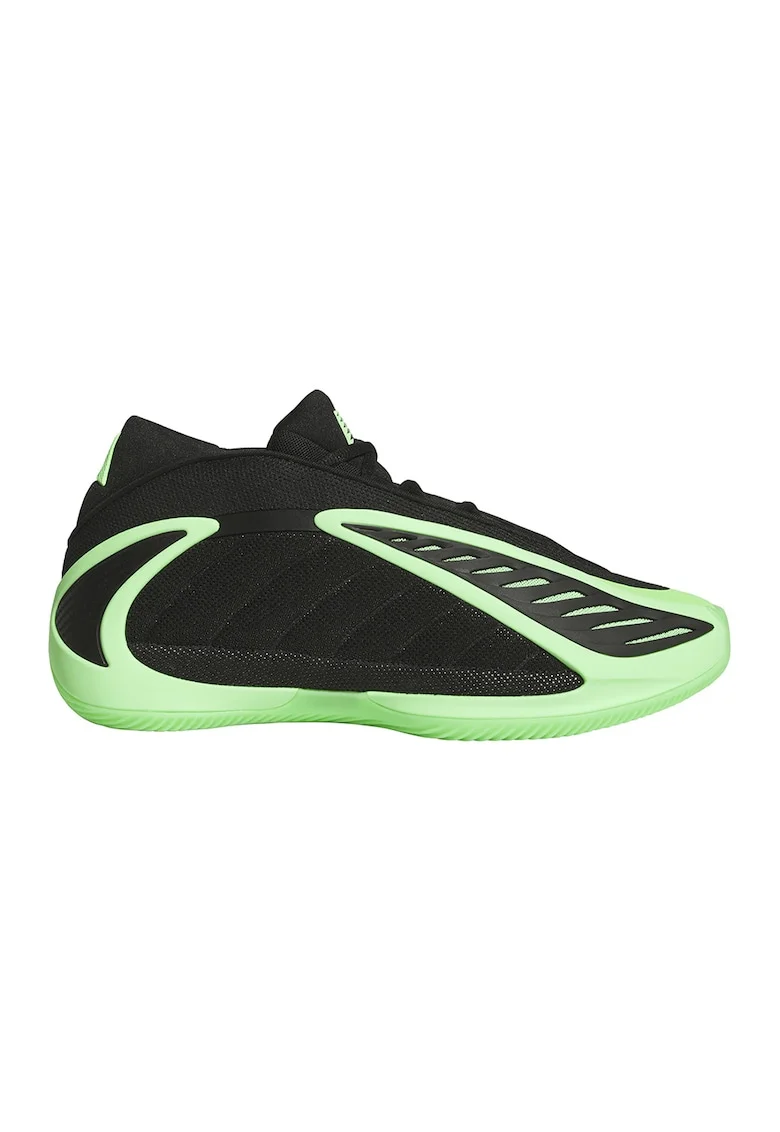 Pantofi Anthony Edwards 2 pentru baschet, Negru/Verde lime