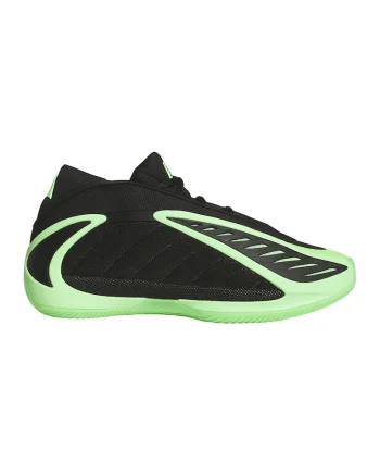 Pantofi Anthony Edwards 2 pentru baschet, Negru/Verde lime