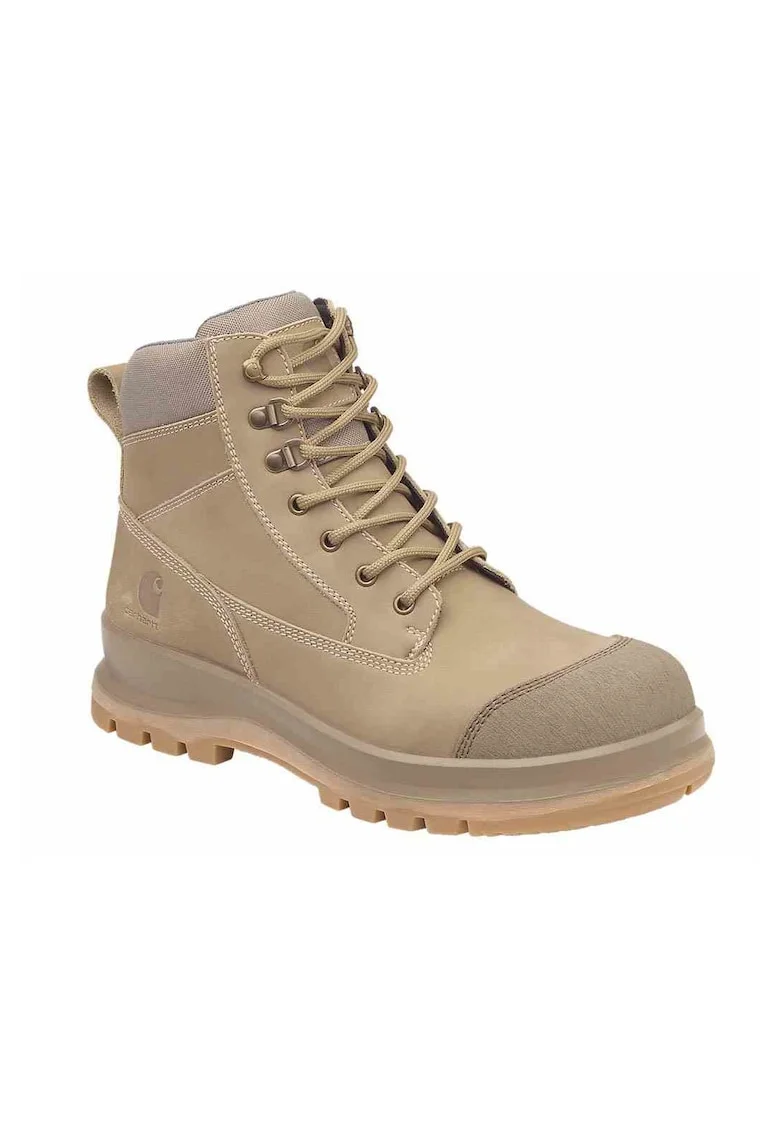 Pantofi sport barbati  Detroit Rugged Flex S3, kaki, pentru drumetie,