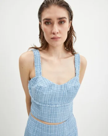 Top din tweed Emily