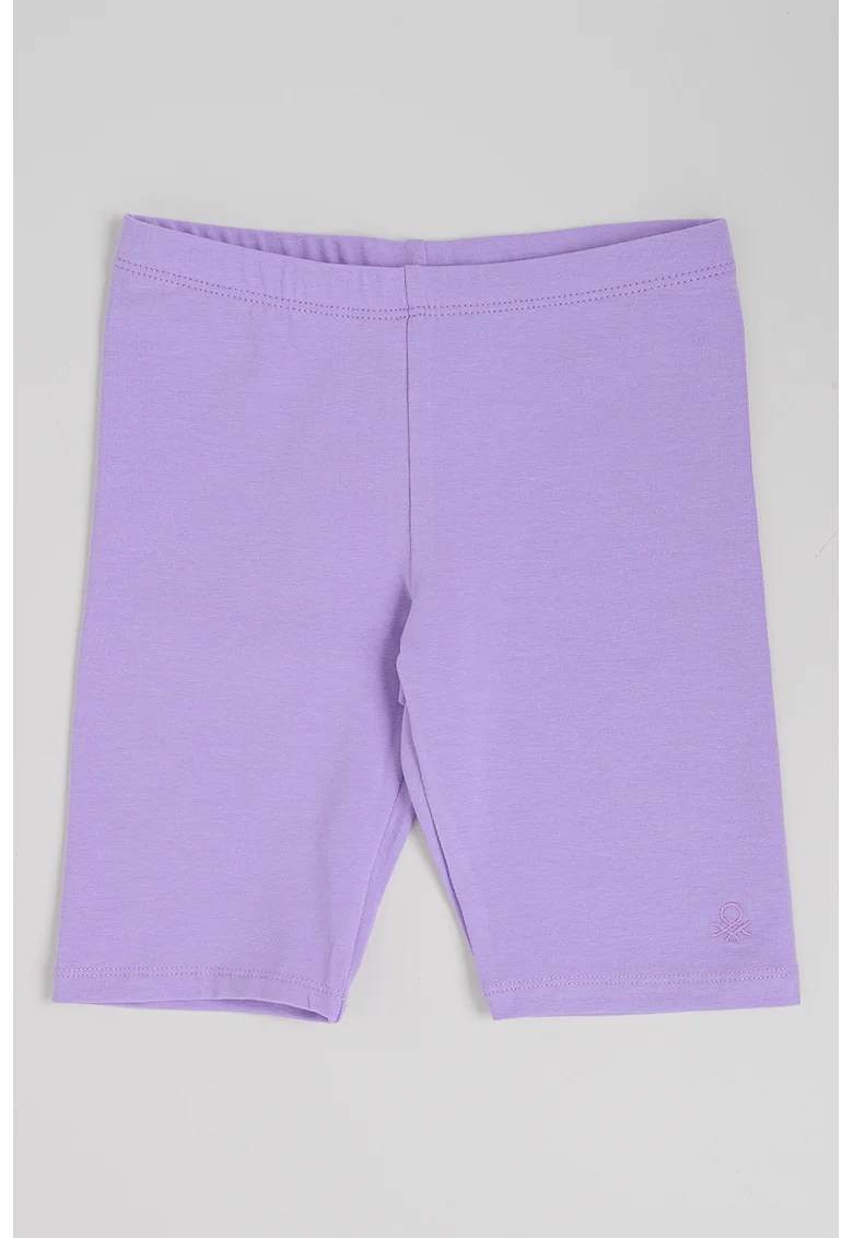 Colanti scurti cu talie elastica, Violet