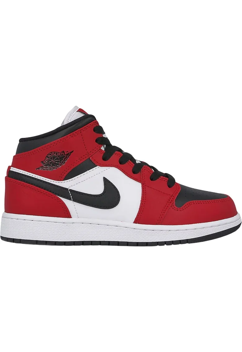Pantofi sport  Air Jordan 1 Mid BG 60011, Rosu/Negru