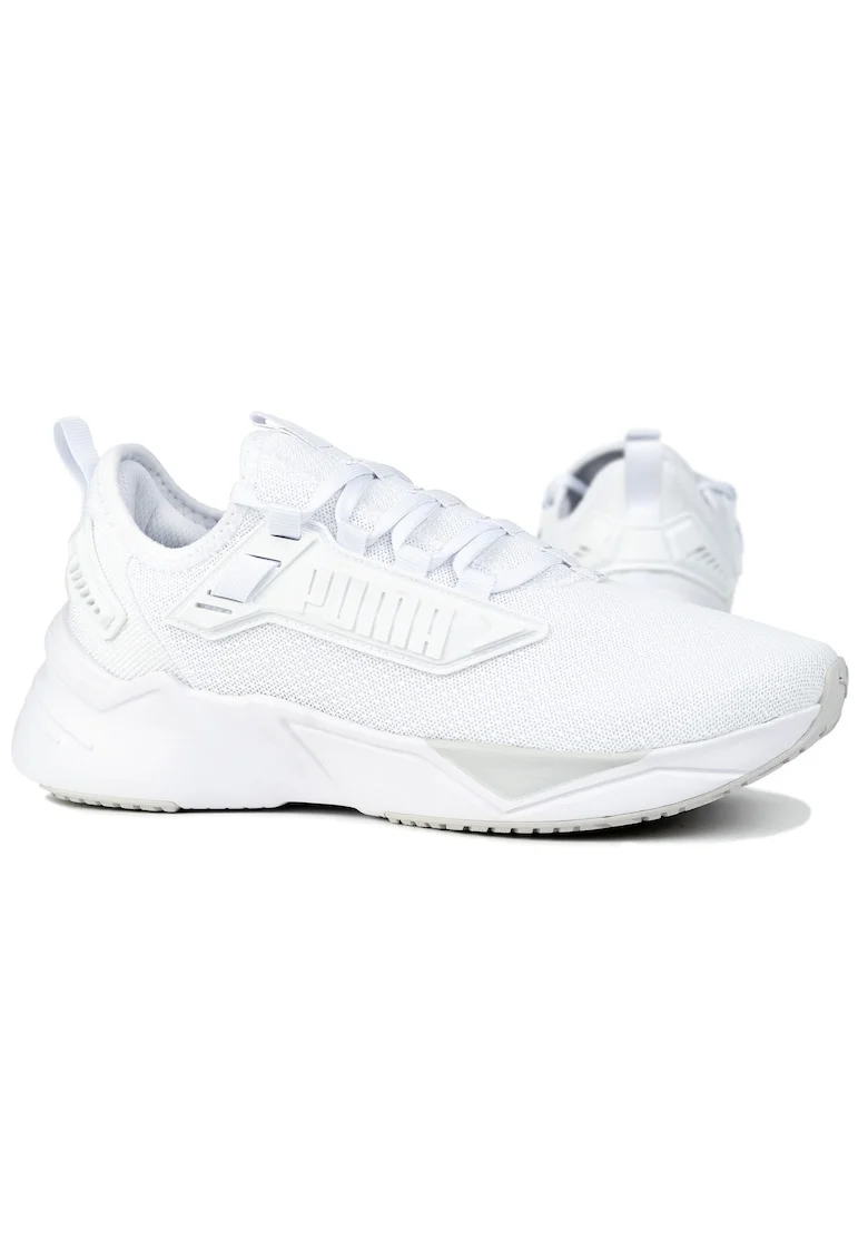 Pantofi sport  Retaliate, alb, material sintetic, pentru alergare, cu talpa aderenta