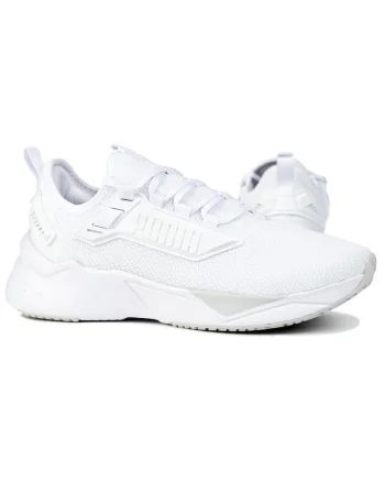 Pantofi sport  Retaliate, alb, material sintetic, pentru alergare, cu talpa aderenta
