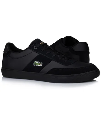 Pantofi sport  Court-Master Pro, piele naturala, negru, pentru barbati