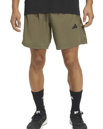 Pantaloni scurti pentru fitness We Bas, Kaki