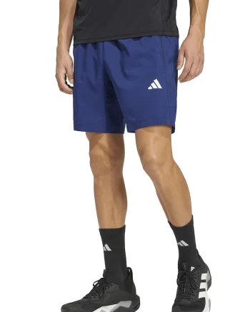 Pantaloni scurti pentru fitness We Bas, Albastru inchis