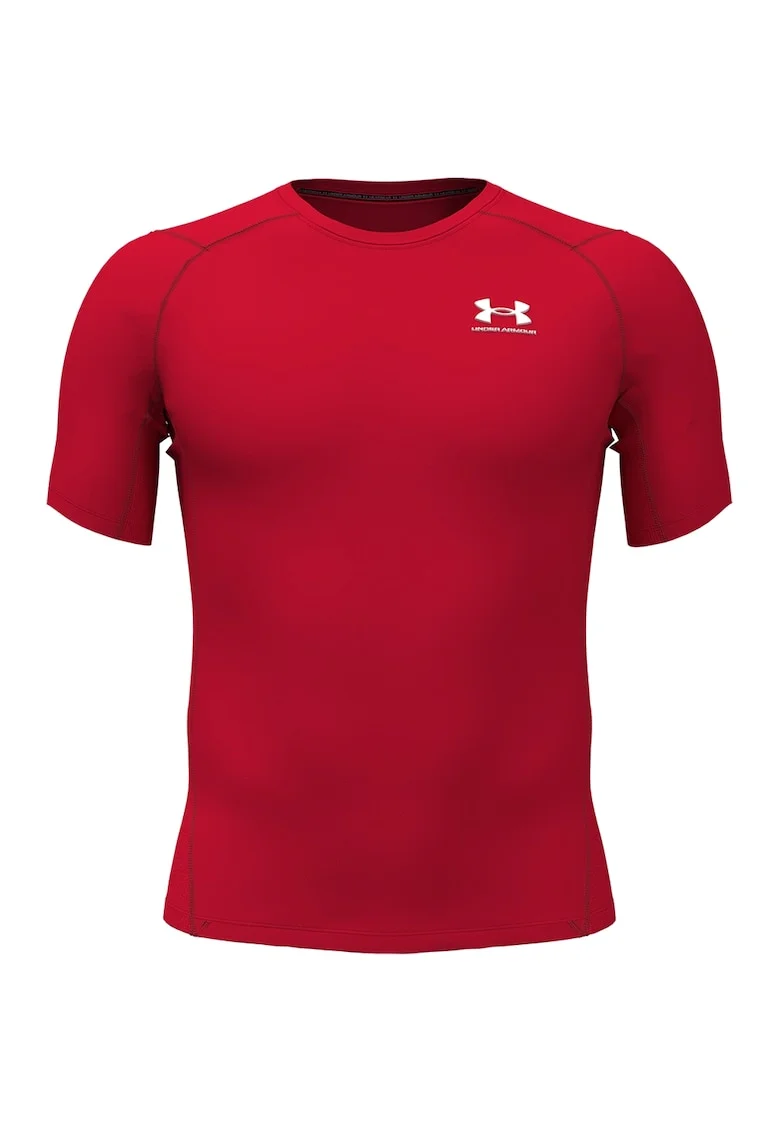 Tricou de compersie pentru fitness HeatGear®, Rosu cireasa