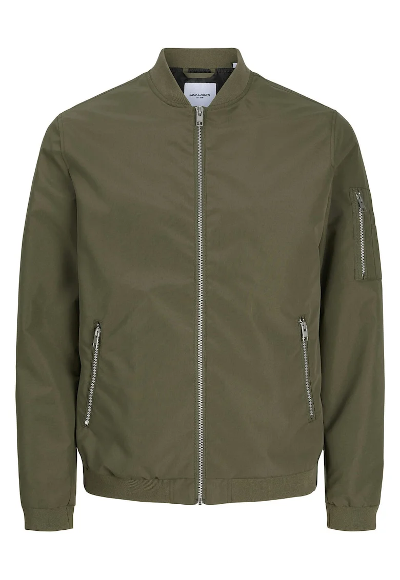Geaca bomber Barbati, Poliester - 64598, Verde