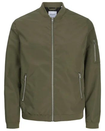 Geaca bomber Barbati, Poliester - 64598, Verde