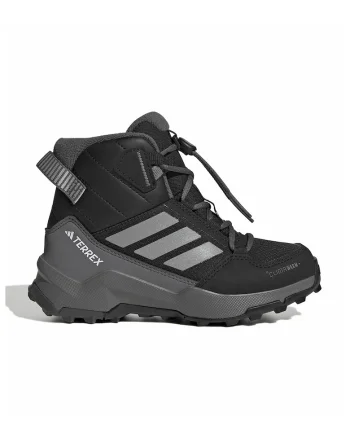 Ghete Terrex AX4R pentru drumetii, Gri deschis/Negru stins