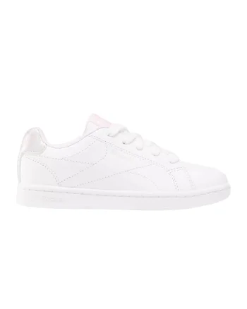 Pantofi sport copii  COMPLETE CLN 2.0, alb, talpa din cauciuc, sintetic