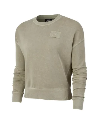 Hanorac sport  French Terry, stil retro, bej, bumbac,