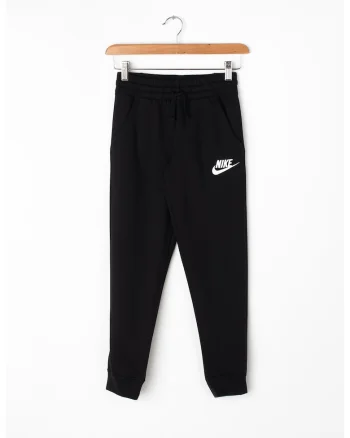 Pantaloni sport cu snur in talie Sportswear Club, Negru