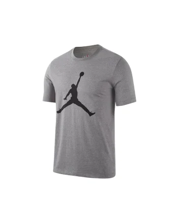 Tricou de bumbac cu imprimeu logo Jordan Jumpman, Gri melange