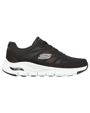 Pantofi sport dama  Arch Fit, plasa/sintetic, negru,