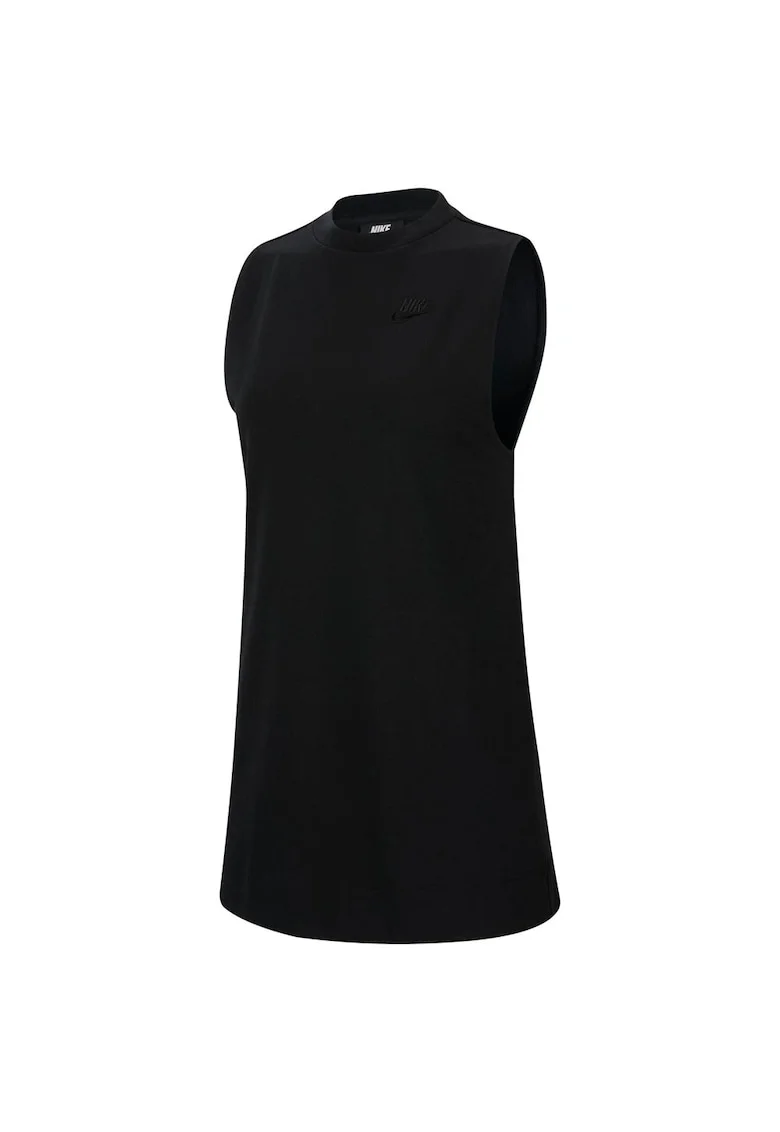 Maiou sport dama  tunica, bumbac, moale, lung, negru,
