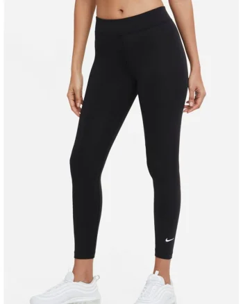 Colanti crop cu talie medie pentru fitness Essential