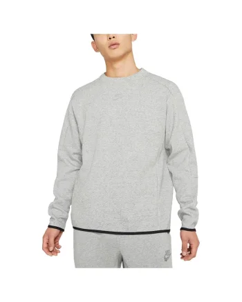 Bluza  Sportswear Tech Fleece, gri, material reciclat, buzunar spate,
