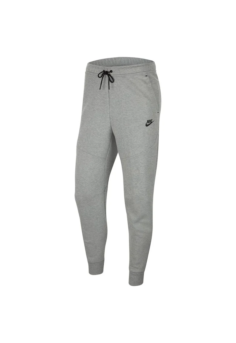 Pantaloni de trening  Sportswear, conici, bumbac, gri,