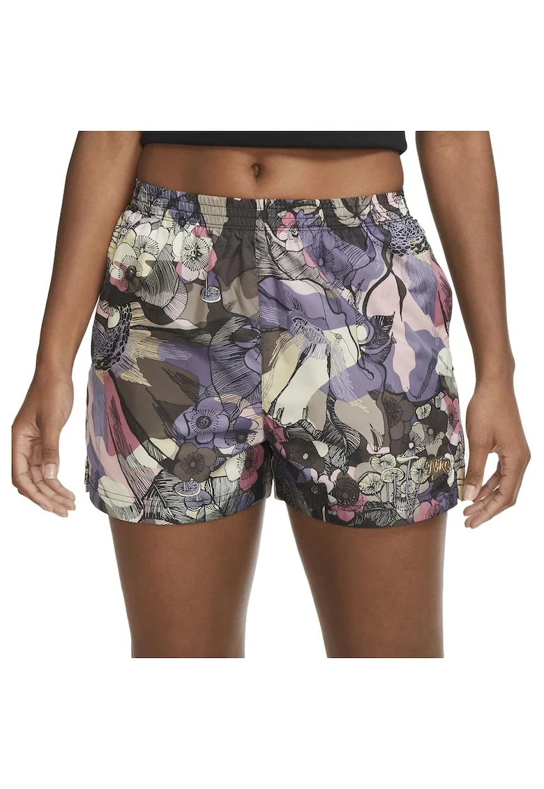 Pantaloni scurti sport dama CZ9292,  Textil, Multicolor