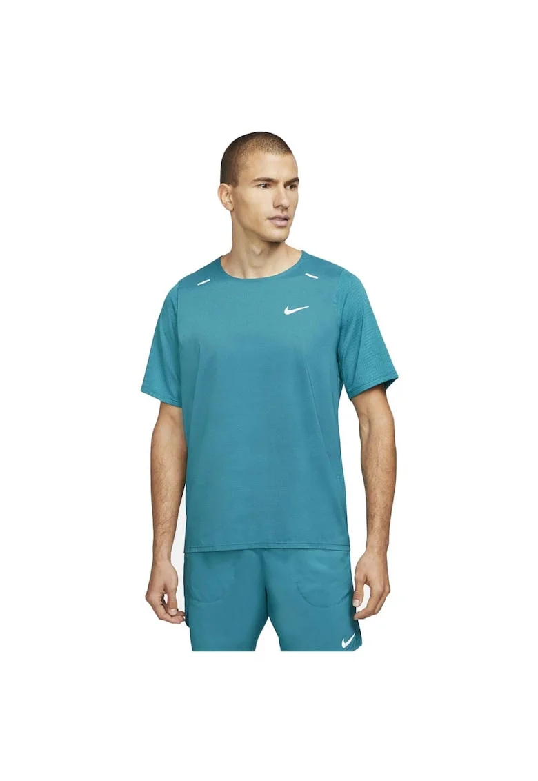 Tricou sport  Breathe Rise 365, flexibilitate, material reciclat, verde, poliester,