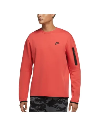 Bluza sport  model CU4505, Tech Fleece, roz, bumbac, cu buzunar pe maneca