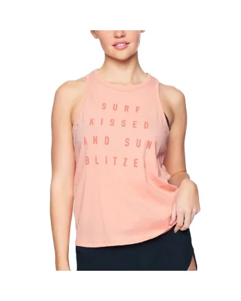 Maiou sport dama  Surf Kissed, roz, textil