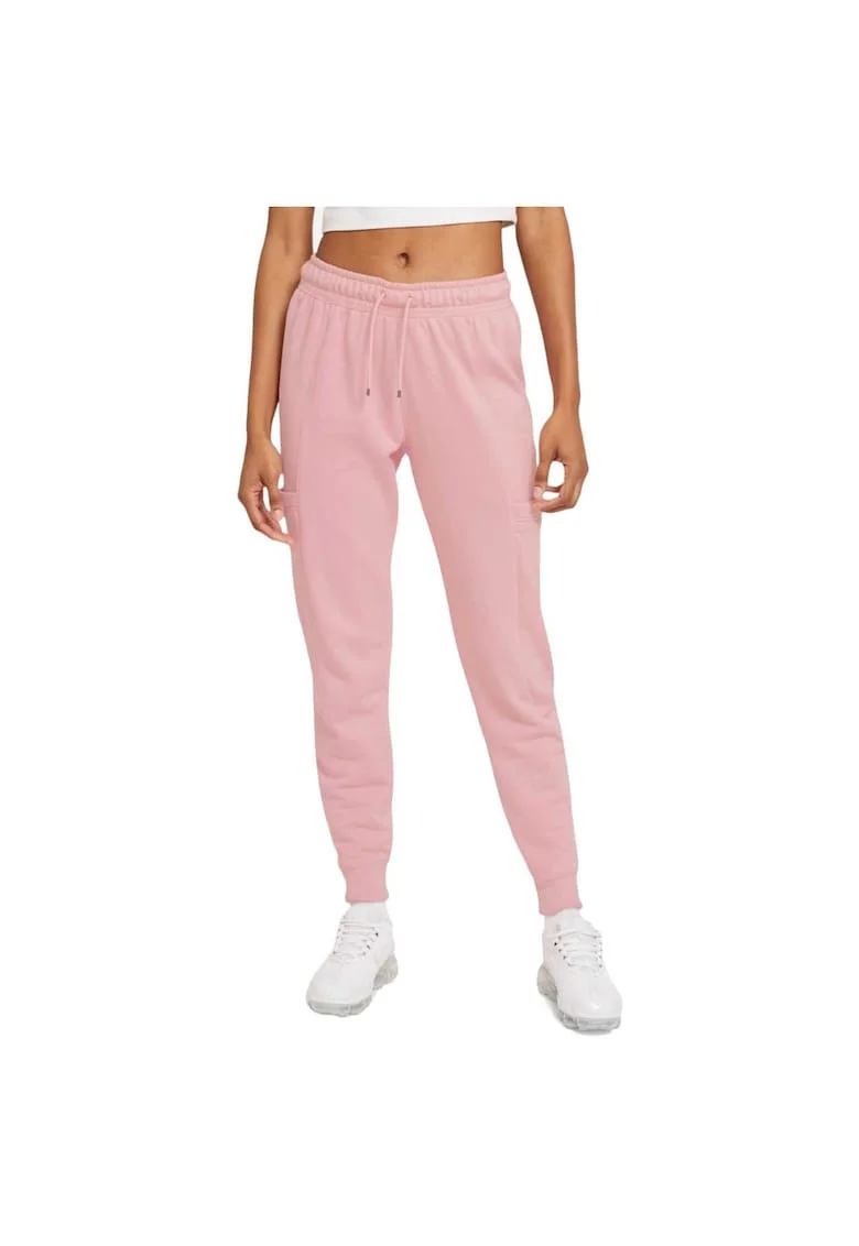 Pantaloni sport pentru dama CZ8626,  Bumbac/Poliester, Roz,