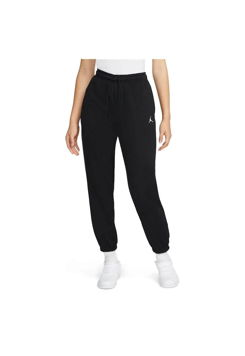 Pantaloni sport dama DN4575,  Bumbac, Negru,