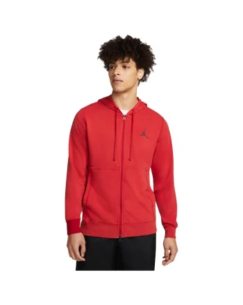Hanorac sport barbati DC9737,  Fleece, Rosu