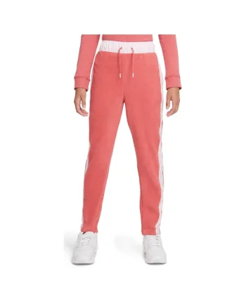 Pantaloni sport copii  Heritage, fleece termic, 3 buzunare, poliester, roz