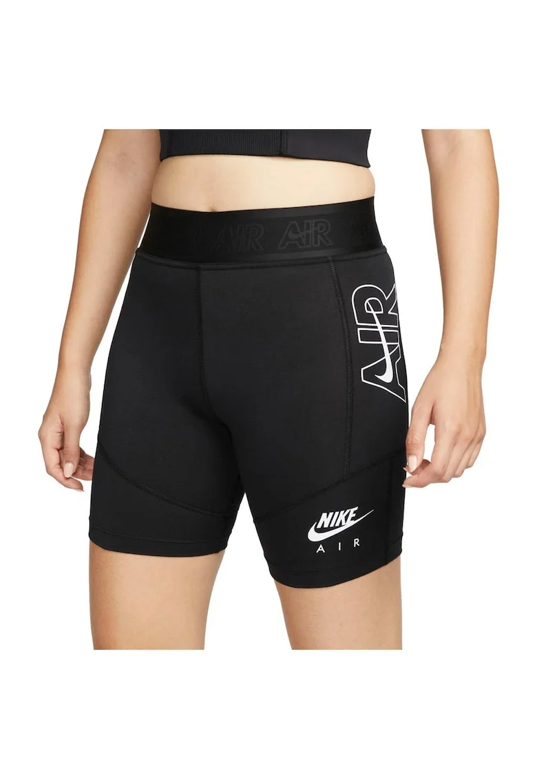 Colanti scurti sport dama DM6055,  Bumbac/Poliester, Negru,