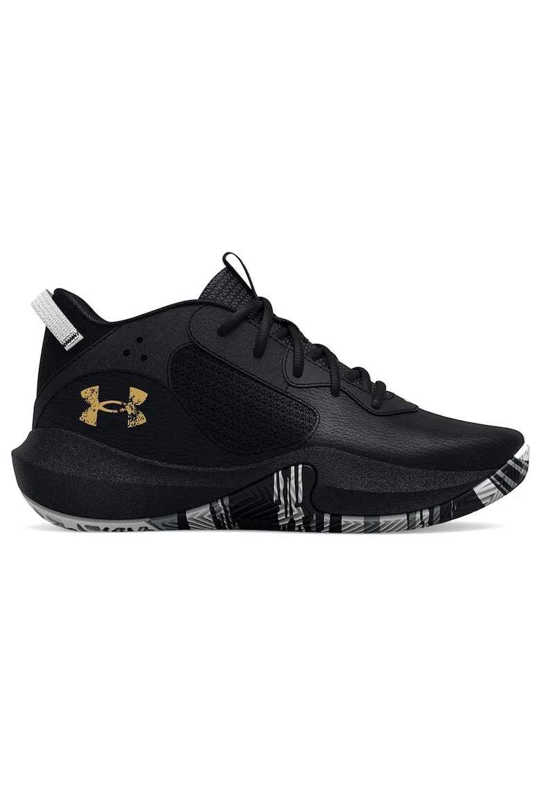 Pantofi sport copii  Lockdown 6, sintetic, respirabil, talpa din cauciuc, negru