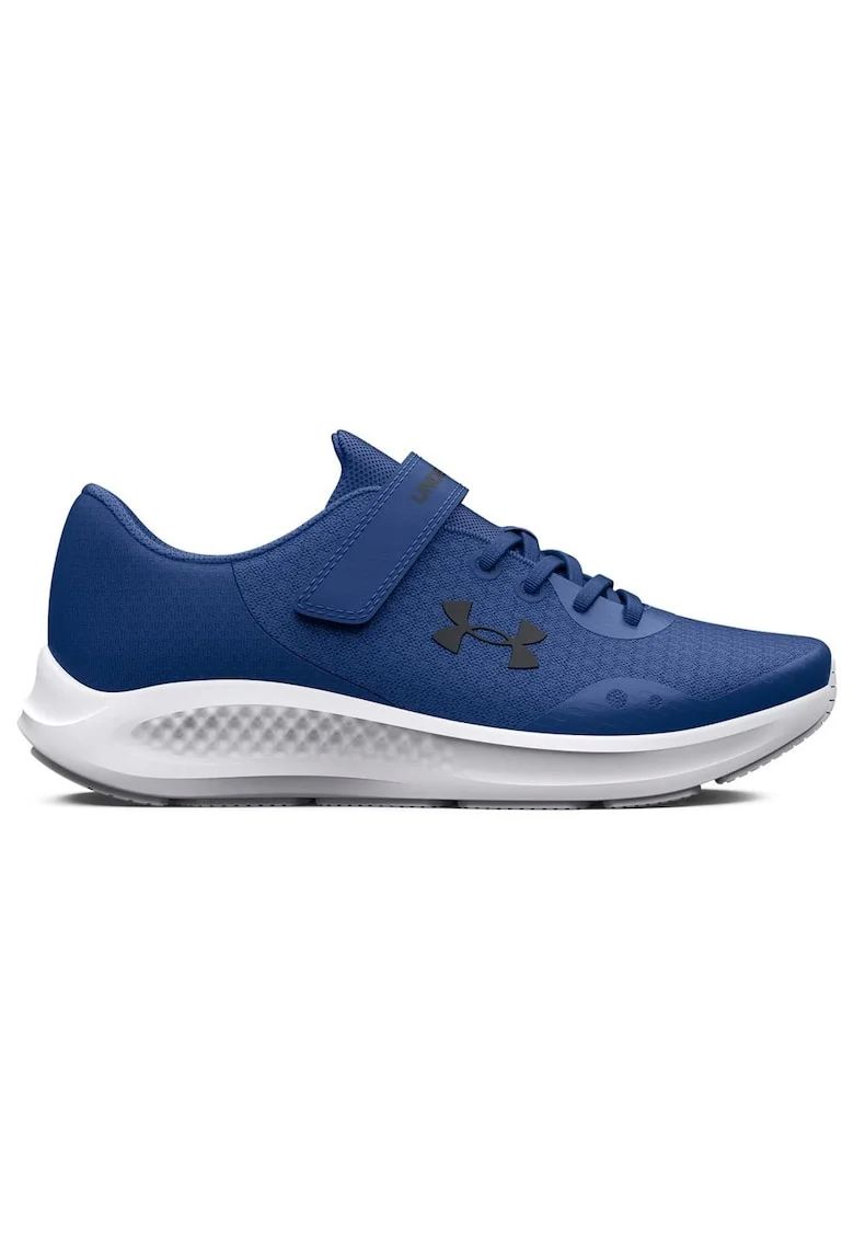 Pantofi sport copii  UA BPS Pursuit 3 AC, material tip plasa, talpa EVA, culoare negru
