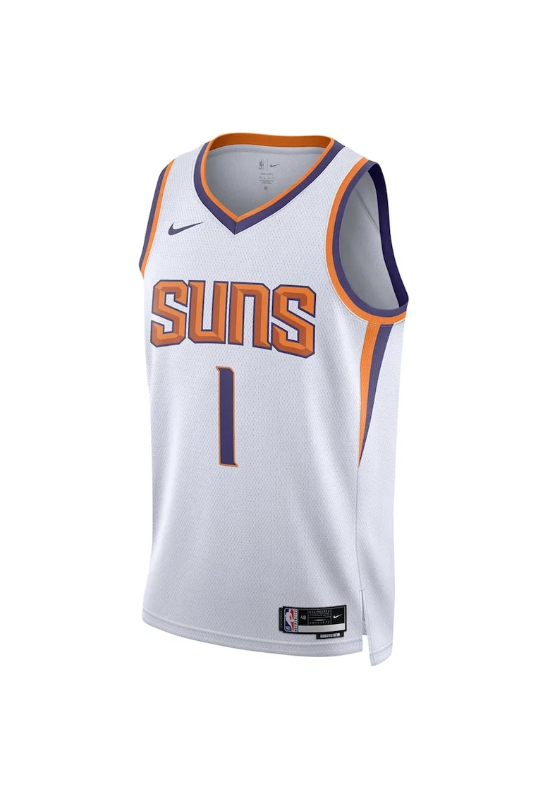 Maiou sport barbati  Phoenix Suns Association Edition 2022/23, alb, poliester, Dri-FIT