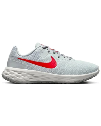 Pantofi sport dama,  Revolution 6, confort sporit, gri, material plasa