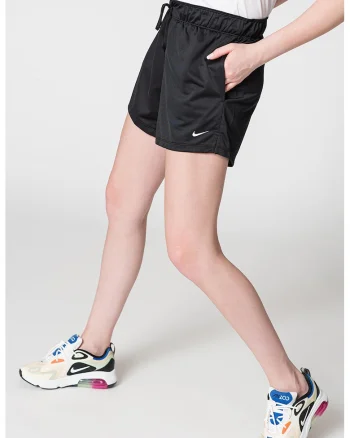 Pantaloni scurti cu tehnologie Dri-Fit pentru fitness, Negru