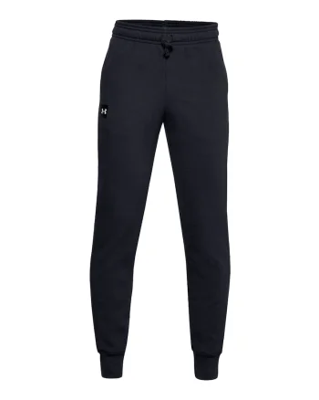 Pantaloni sport conici cu snur de ajustare pentru fitness Rival, Negru