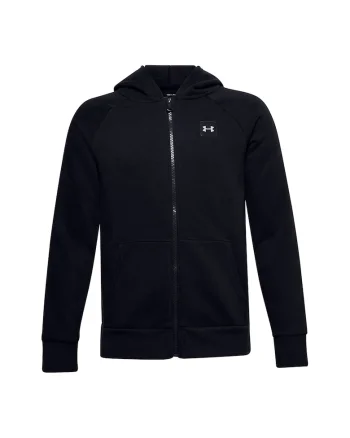 Hanorac cu fermoar si maneci raglan pentru fitness Rival, Alb/Negru