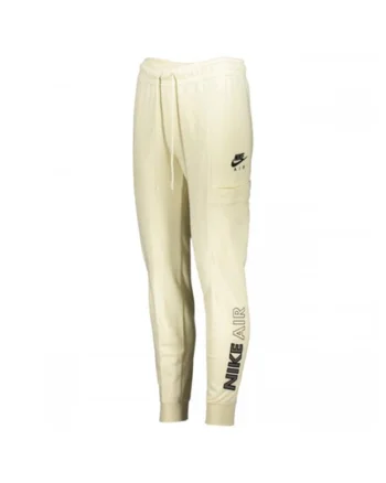 Pantaloni  W NSW Air Pant FLC MR, Femei, Alb, Alb