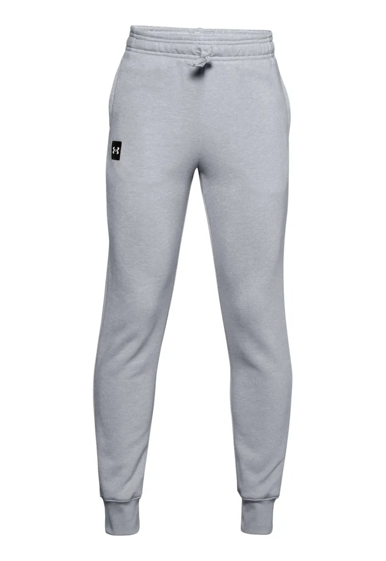 Pantaloni sport conici cu snur de ajustare pentru fitness Rival, Gri deschis