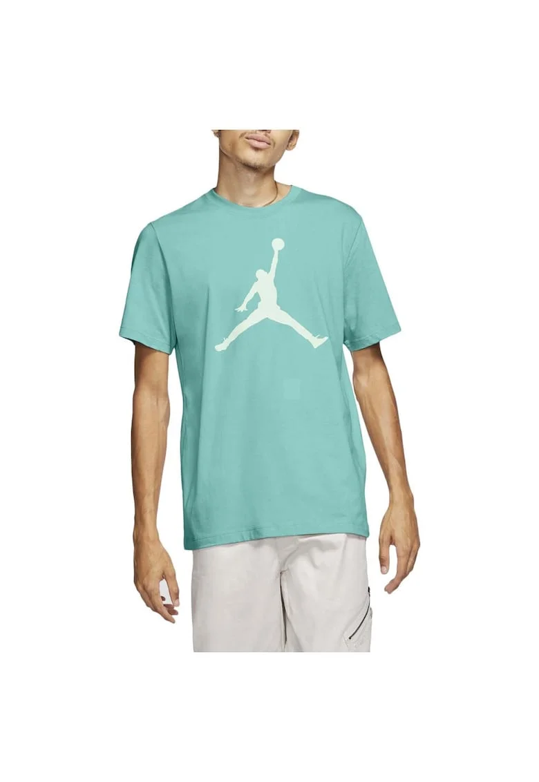 Tricou sport  albastru, bumbac/poliester, croiala standard, Albastru