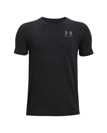 Tricou cu decolteu la baza gatului, Negru