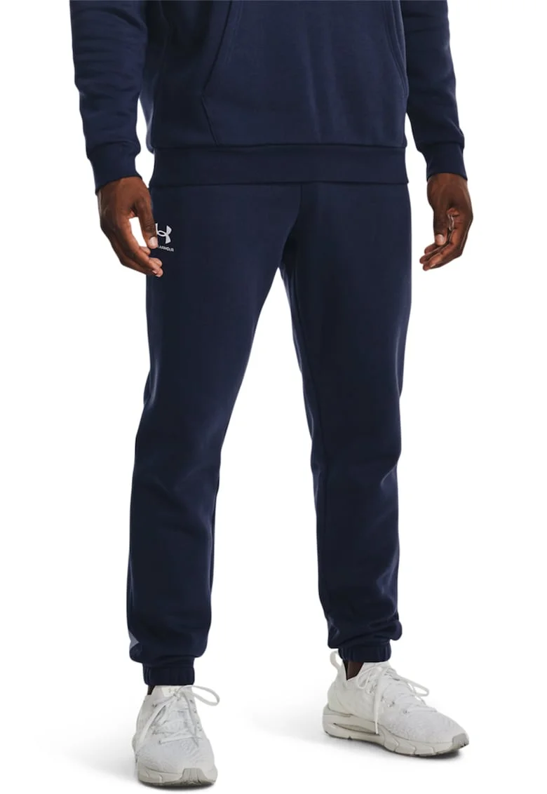 Pantaloni de trening lejeri pentru fitness Essential, Bleumarin