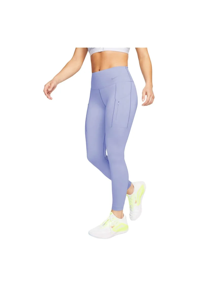 Colanti sport dama DQ5672,  Nylon, Mov