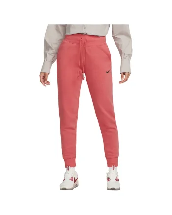 Pantaloni sport dama FD0893,  Bumbac/Poliester, Roz