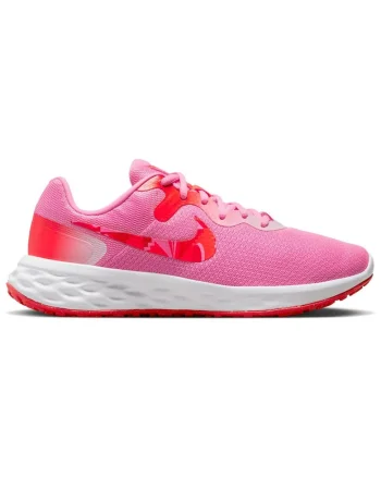 Pantofi sport dama,  Revolution 6 Next Nature, respirabili, roz, plasa